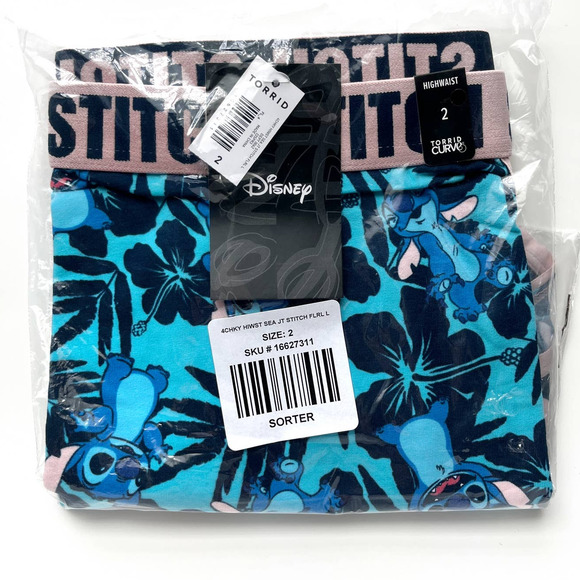 torrid Intimates & Sleepwear Torrid Disney Lilo Stitch Panties High